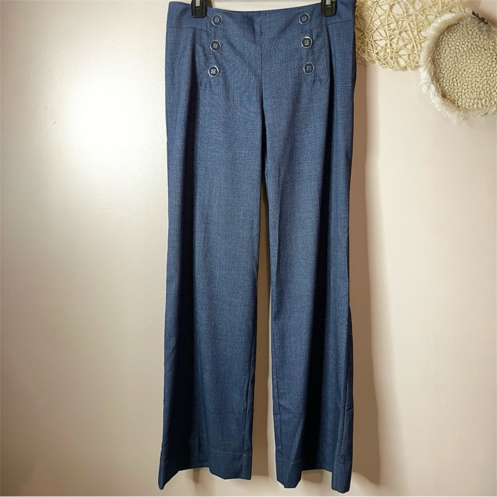 New York & Company 7th Avenue Suiting Collection Sailor  Trousers - 6